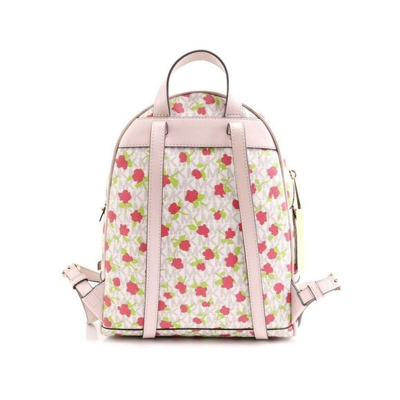 NWT Michael Kors Jet Set Rhea Zip FLORAL Backpack - Picture 8 of 15